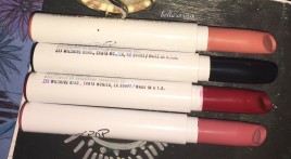 all of the opened lippie stix